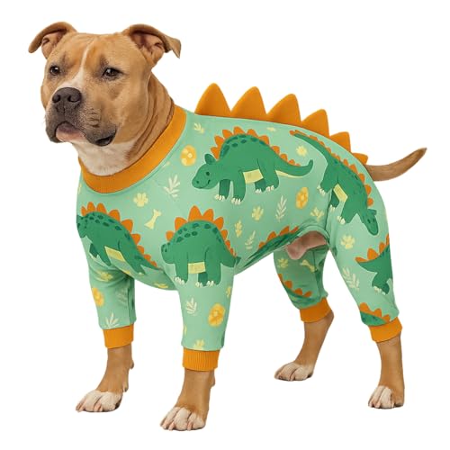 LovinPet Large Dog Pajamas, Four-Leg Stretch Bodys