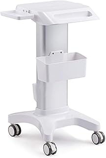Herramienta de Carrito Portable White Utility SPA Trolley, Estante Multifunción con Cesta de Almacenamiento, Capacidad de Carga de 20 Kg, Generic