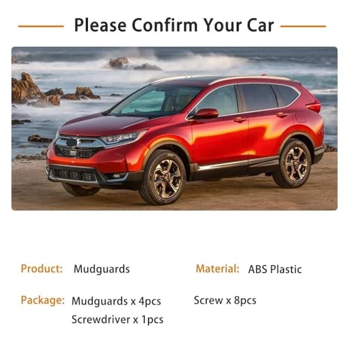 Garde-boue CR-V 2017-2022 bavettes anti-projections