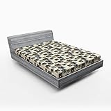 DETALLES - Con borde elástico, práctica para cubrir la cama. Apta para colchones de hasta 40 cm.