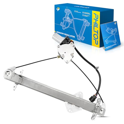 Front Door Window Regulator Erratic Operation - 2020 Subaru Legacy & Outback 5 PHILTOP Front Left Driver Side Power Window Regulator with 6-Pin Motor Assembly Compatible with 2010 2011 2012 2013 2014 Subaru Outback,Subaru Legacy Replace 61041AJ03B,751-345
