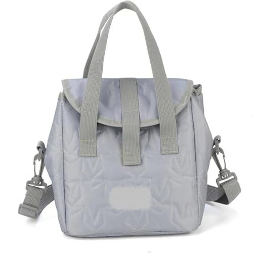 Lancheira Infantil Barbie Cinza LA46823BB - Luxcel