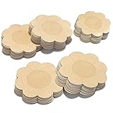JROZXF Petals Nipple Covers Self-Adhesive Disposable Invisible Bra Nipple Covers Nipple Stickers For