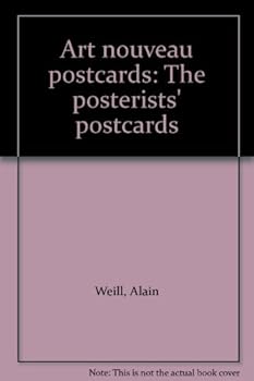 Hardcover Art Nouveau Postcards: The Posterists' Postcards Book