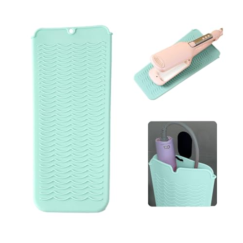 Tapis silicone résistant chaleur, fer plat repasseur 11x5 po