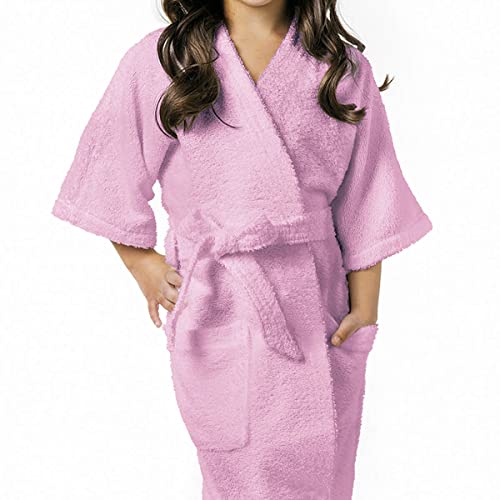 Roupão Lepper Confetti Rosa Claro Médio Pacote de 1 Algodão Tradicional