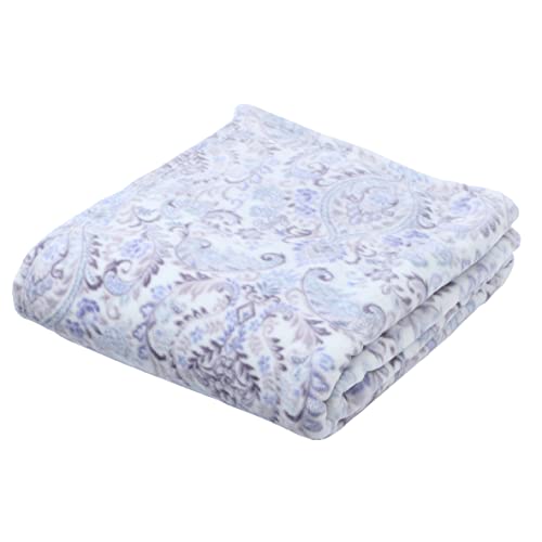 西川 フランネルニューマイヤー 毛布 シングル 洗える 柔らか 冬 ブルー FQ02035405