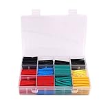 530 Pcs Heat Shrink Tubing Tube Sleeving Wrap Cable Wire
