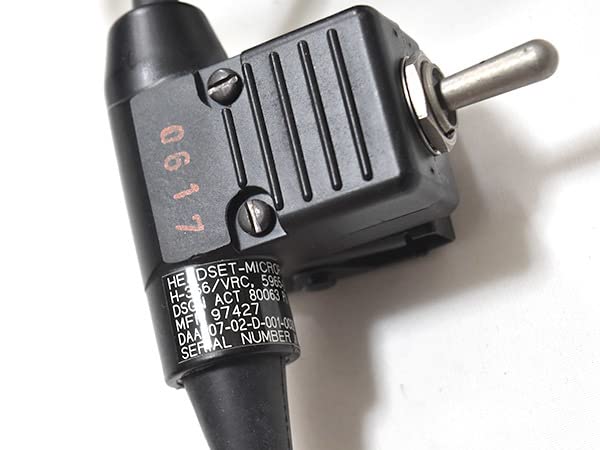 Amazon.co.jp: 米軍実物 Gentex ACAPS AFV Headset ヘッドセット