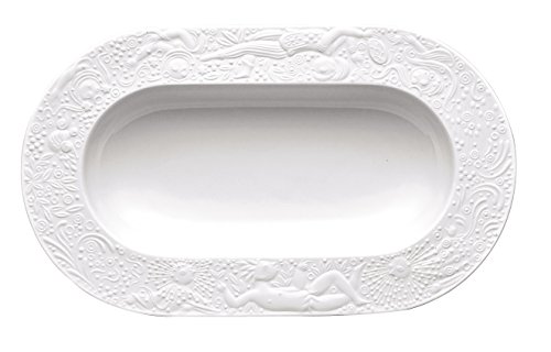 Rosenthal Zauberflöte Beilagenplatte Weiss