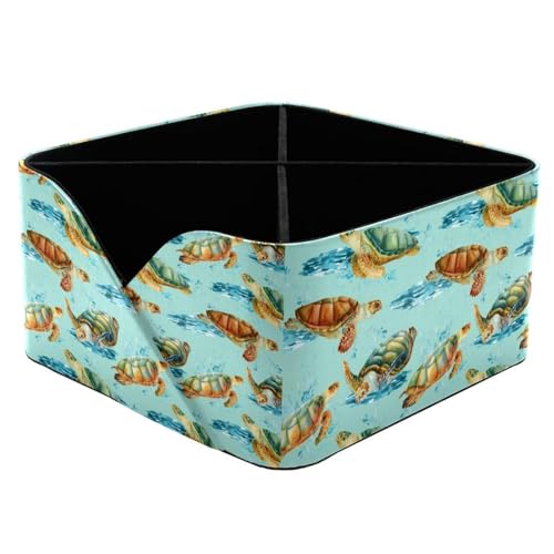 Organiseur de bureau tortue de mer à 4 compartiments pour stylos