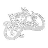 Anneome 2stuks Kerst Snijmallen Metaal Stencil Templates Voor Kaarten Maken Ambachten Voor Handwerk Creatieve Decoraties Kerstthema Mallen Met Gladde