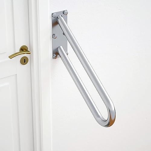 Rambarde escalier extérieur inox 50cm fixation murale en U - 3