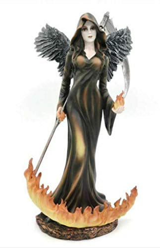 Escultura Gótico Oscuro Grande Ángel de la Muerte Escultura