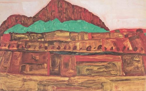 Tableaux peinture sur toile Egon Schiele déco chambre scandinave