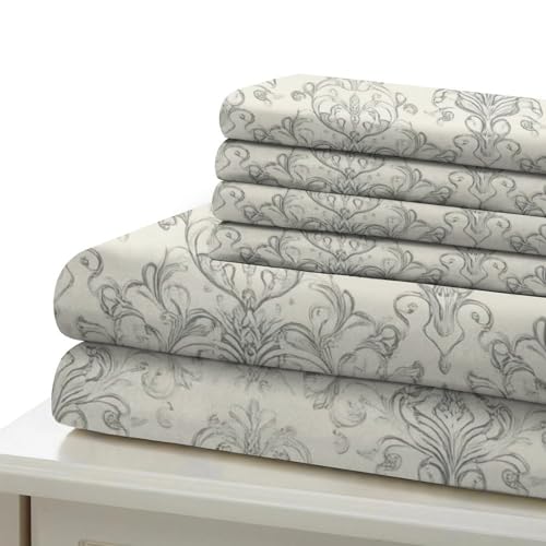 Parure de lit Damas housse de couette microfiche 140x200 single - 7