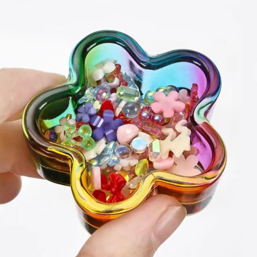 Set de 2 recipientes para acrílico uñas miniatura 4