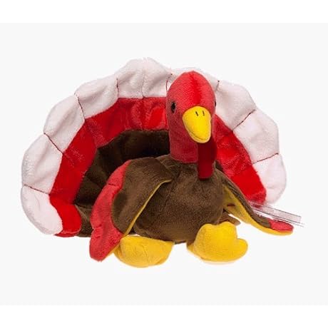 TY Gobbles the Turkey Beanie Baby: A Cuddle Buddy for Thanksgiving Festivities