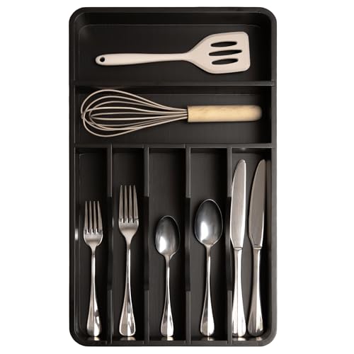 KitchenEdge Silverware Organizer - Cutlery, Flatware, and