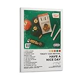Treaty Oak Revival Have A Nice Day Posters & Prints on Canvas Wall Art Poster for Room Decor Frame:12x18inch(30x45cm)