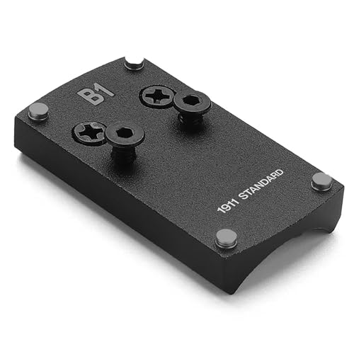 ADE Advanced Optics – Red Dot Optic Mounting Plate for 1911 Pistol with Colt G.I. Rear Sight – Compatible with RD3 Series, Vortex Venom Razor Viper, Burris Fastfire and Similar Optics