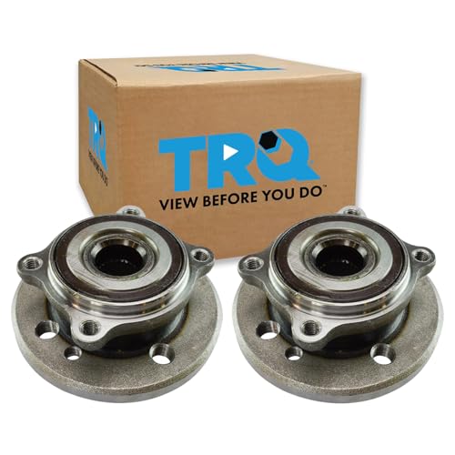 Image of TRQ Front Left and Right Wheel Bearing and Hub Assembly Set 2 Piece