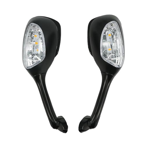 Rétroviseurs Suzuki GSXR SV650 pour Remplacer les Miroirs Cassés avec LED K6 K8