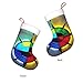 XZDCAL Shine in All Directions Festive Plush Hanging Stocking for Holiday Celebrations, Promotions, Events Decor