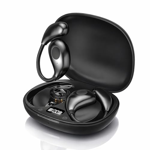 Image of OWS R300 TWS Earbuds, Gaming Earbuds with Open Wearable Stereo, 50 Hours Playtime, Bluetooth 5.4 + ENC Clarity, 13mm HD BASS Drivers, IPX6 Sweat-Proof,Built-in Mic