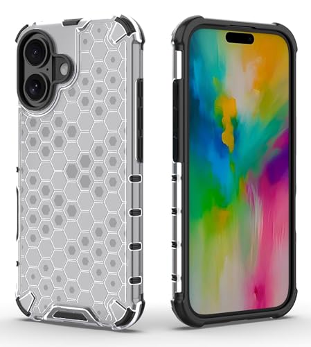 Image of Glasgow Back Case Cover Designed for [ Apple iPhone 16 ] (Stylish Look | Shock Proof) - Transparent