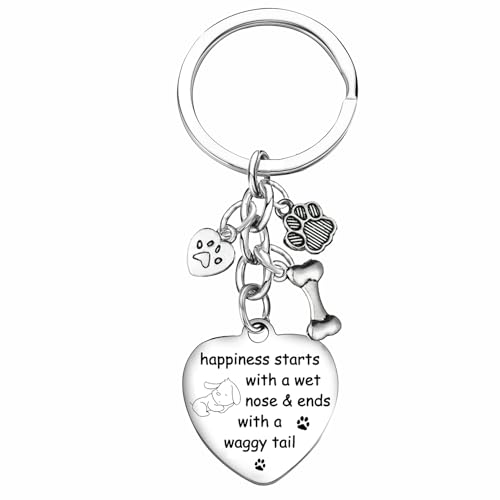 Nfyxcaz Dog Gifts For Women Men Dog Keyring Dog Lovers