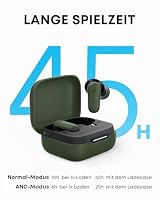 soundcore Anker P30i Kabellose Ohrhörer mit lauter und intelligenter Geräuschunterdrückung, kraftvollem Bass, 45 Stunden Spielzeit, 2-in-1-Schutzhülle und Smartphone-Halterung, IP54, Bluetooth 5.4 – Ansicht 5