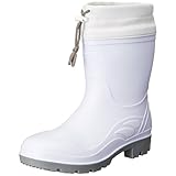 [キタ] 安全長靴 作業長靴 メガセーフティ PVC製耐油ショート丈タイプ KR-7440 ホワイト JP LL(27cm)