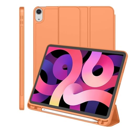 Étui iPad Pro 13 M4 orange idéal pour dessiner et travailler partout