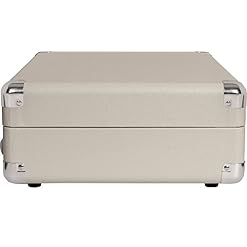 Crosley Cruiser Deluxe Platine Vinyle tourne disque à 3 vitesses 33/45/78 avec Haut Parleur Intégré – Blanc - Les Beatles, Paul McCartney, John Lennon, RIngo Starr, George Harrison Crosley Cruiser Deluxe Platine Vinyle tourne disque à 3 vitesses 33/45/78 avec Haut Parleur Intégré - Blanc – Image 7