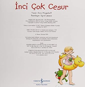 Paperback Ilk Okuma Kitabim-Inci Cok Cesur [Turkish] Book