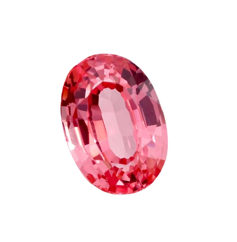 Morganite naturelle ovale 7x10mm pour créer votre bague de fiançailles DIY