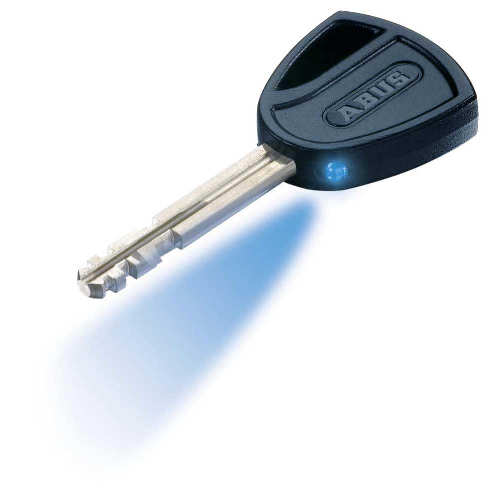 ABUS Granit Power XS67 and 10KS120 Chain Lock; Red Loop; 10 mm x 120 cm (47