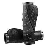 Happyyami 1Par Puños de Manillar Antideslizantes para Bicicletas Plegables Agarre Ergonómico Instalación Accesorios de Bicicleta Compatible con Bicicletas de Carretera