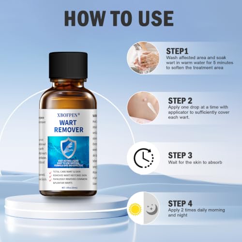 Image of Wart Remover, Plantar Wart Corn Remover Freeze Off for Feet