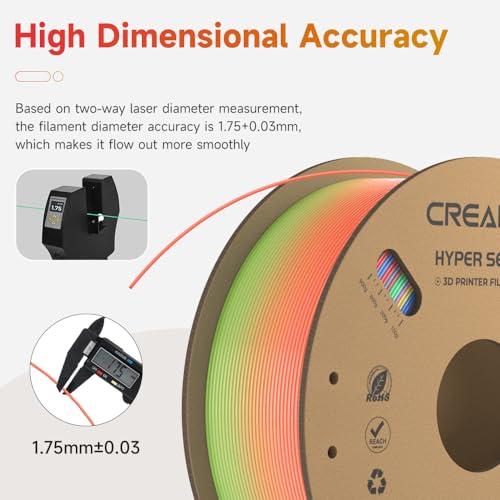 Filament Hyper PLA ultra résistant avec précision dimensionnelle 0.02mm - 2
