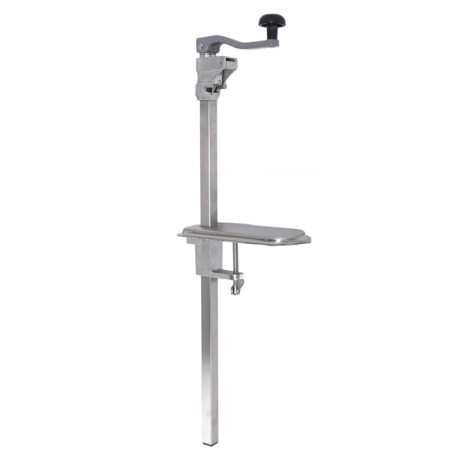 Fdit Abrelatas Comercial Manual de Sobremesa, de Uso Rudo y Acero Inoxidable, con Ergonómico y Base Estable — Ideal para Restaurantes, Hoteles Cocinas (para Latas de hasta 11