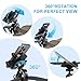 EVEMANT Stroller Phone Holder, Universal Handlebar Phone Mount with 360° Rotation for Golf Cart, Shopping Cart, Spin Bike, Treadmill & Boat - Clamp Fits All iPhone & Android Phones