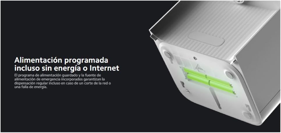 Compartiment de la bateria de l'alimentador intel·ligent per a mascotes Xiaomi