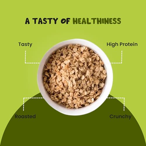 Image of Healthy Indian Millet - Roasty Tasty Roasted Jowar Flakes (500g) | Long-Lasting Energy | Gluten-Free, High Fiber, Export Quality | Home-Cooked Meal Ingredient | No Added Preservatives