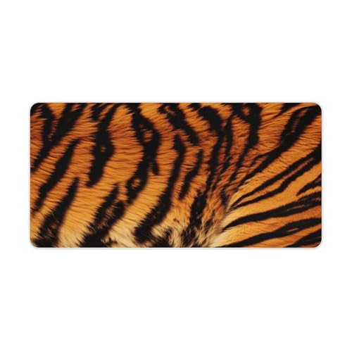 Mouse Pad Grande de Goma con Diseño Rayas Tigre miniatura 1