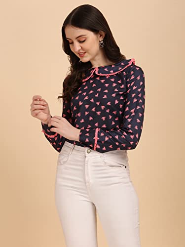 Image of Wedani Women's Floral Regular Fit Blouse