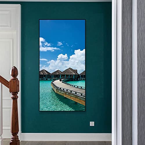 Peinture diamant 5d complet grand format 60x140cm loisir créatif