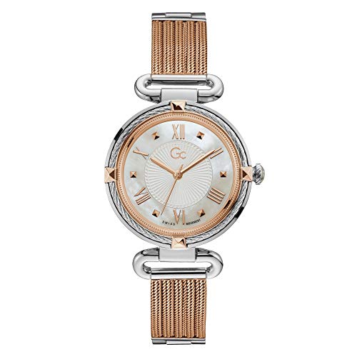 Image of Gc Y58001L1MF Ladies CableChic Watch