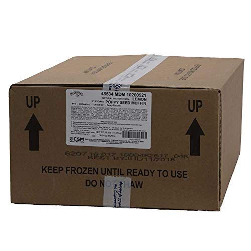 Multifoods Lemon Poppyseed Muffin, 5.4 Ounce -- 75 per case.